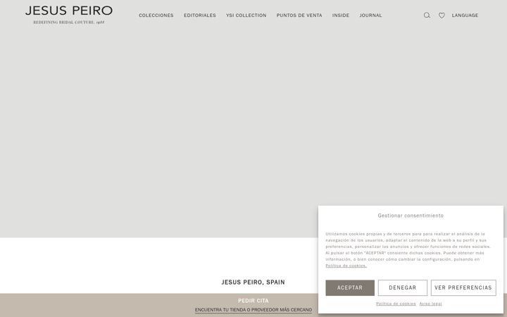 Screenshot of jesuspeiro.com