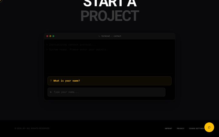 Screenshot of jesusramirez.de