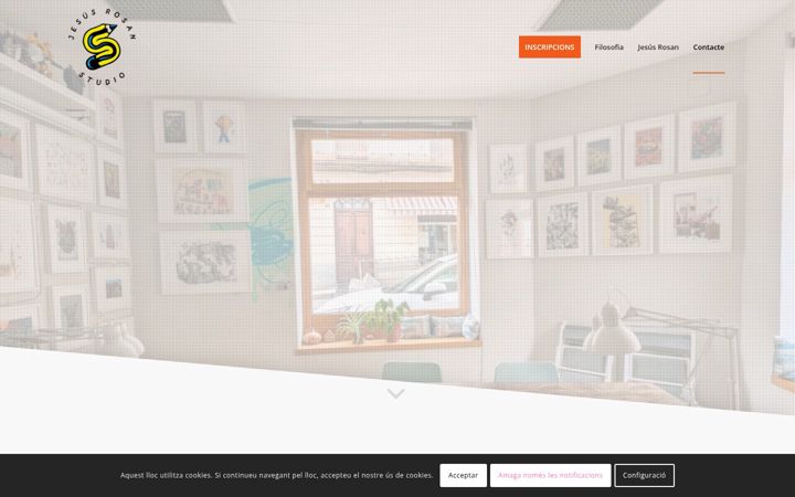Screenshot of jesusrosan.com