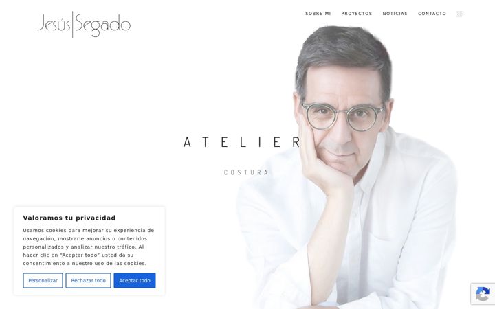 Screenshot of jesussegado.com
