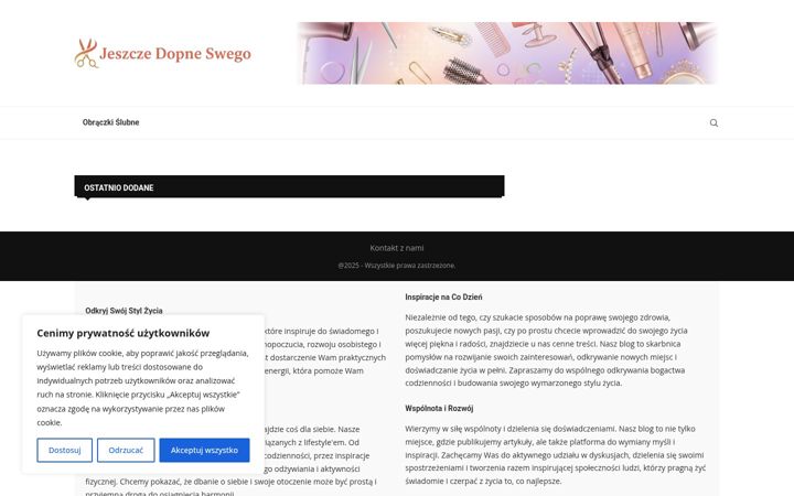 Screenshot of jeszczedopneswego.pl