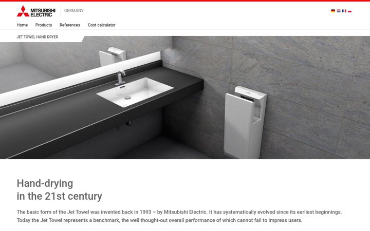 Screenshot of jet-towel.com