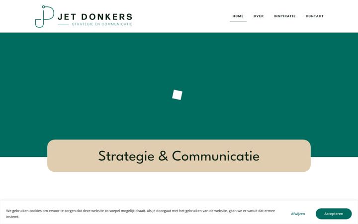 Screenshot of jetdonkers.nl