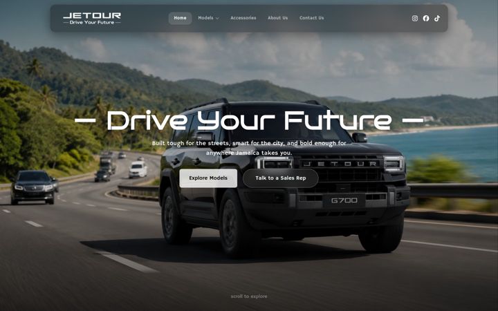 Screenshot of jetourja.com