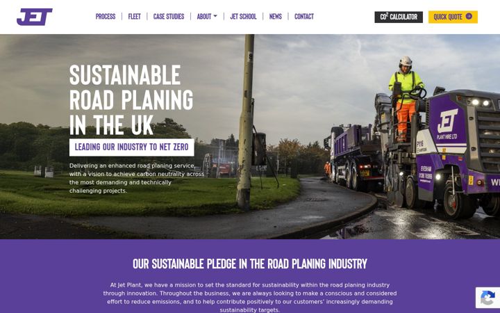 Screenshot of jetplant.co.uk