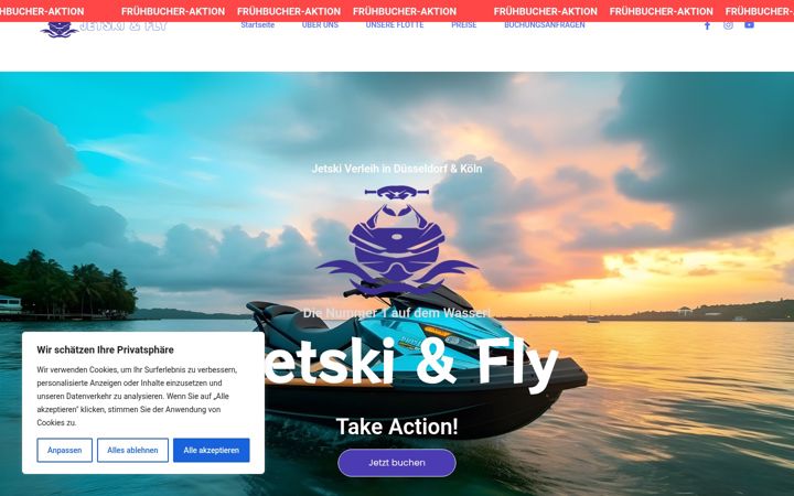 Screenshot of jetski-fly.de