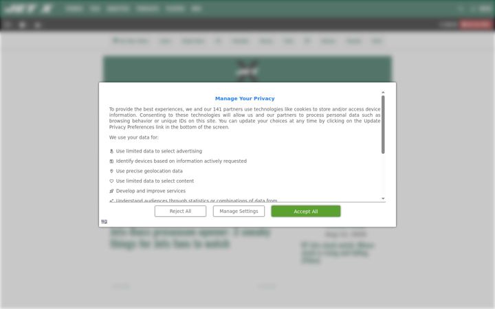 Screenshot of jetsxfactor.com