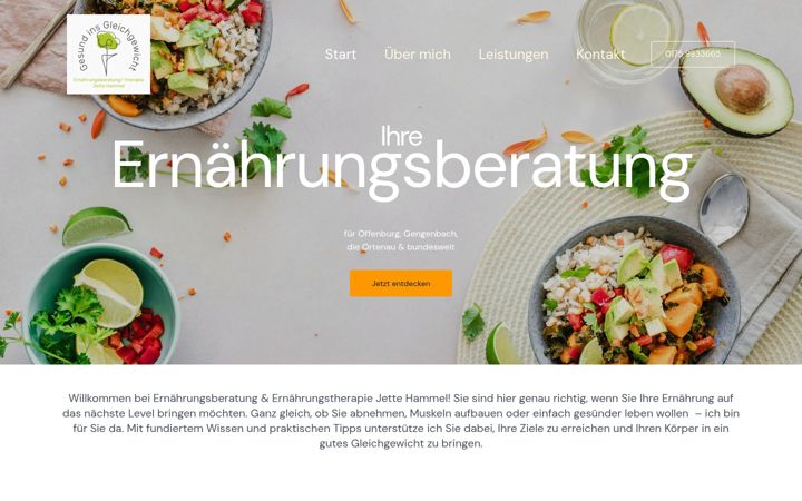 Screenshot of jette-hammel.de