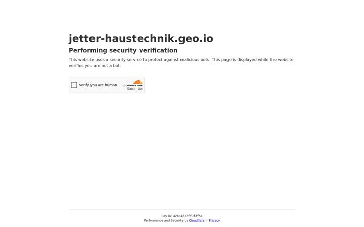 Screenshot of jetter-haustechnik.de