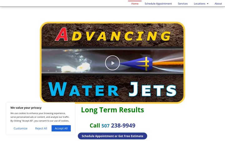 Screenshot of jettercleanfairmont.com