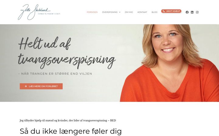 Screenshot of jetteskibelund.com