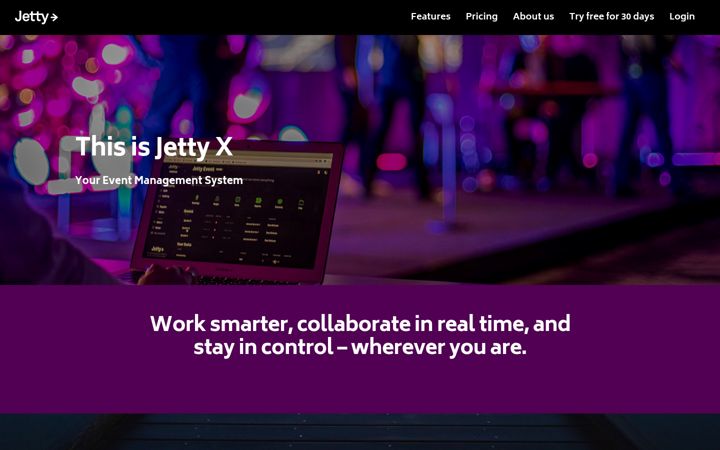 Screenshot of jetty.se