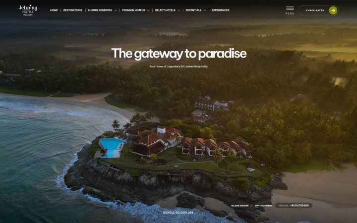 Screenshot of jetwinghotels.com