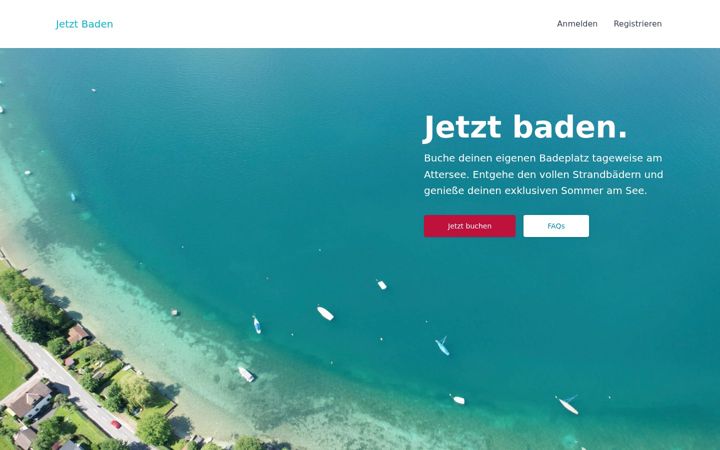 Screenshot of jetzt-baden.at