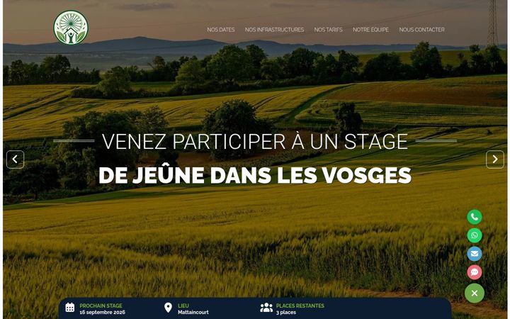 Screenshot of jeune-vosges.com