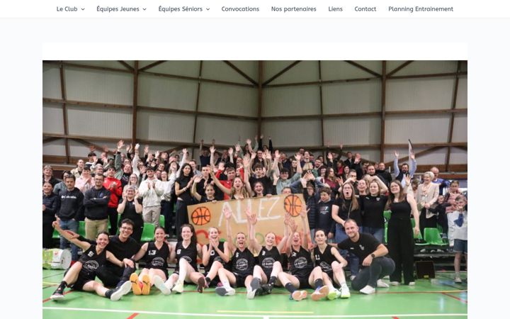 Screenshot von jeunegarde-basket.fr