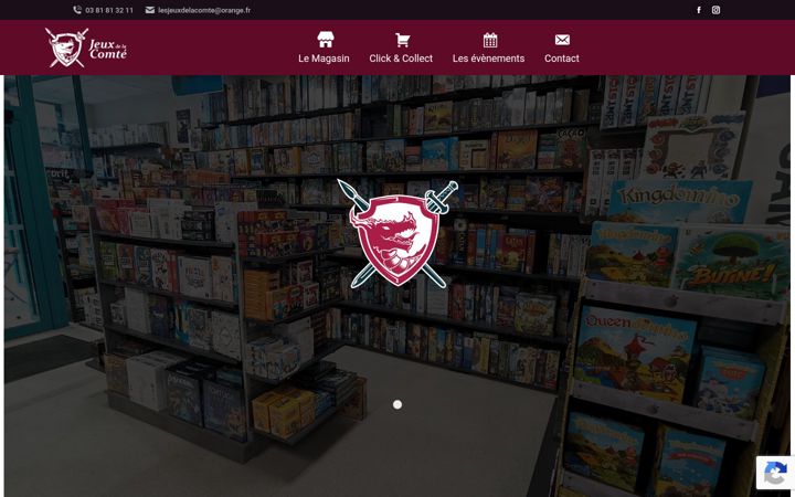 Screenshot of jeux-comte.fr