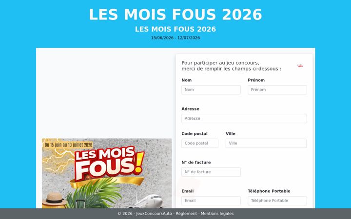 Screenshot of jeux-concours-auto.com