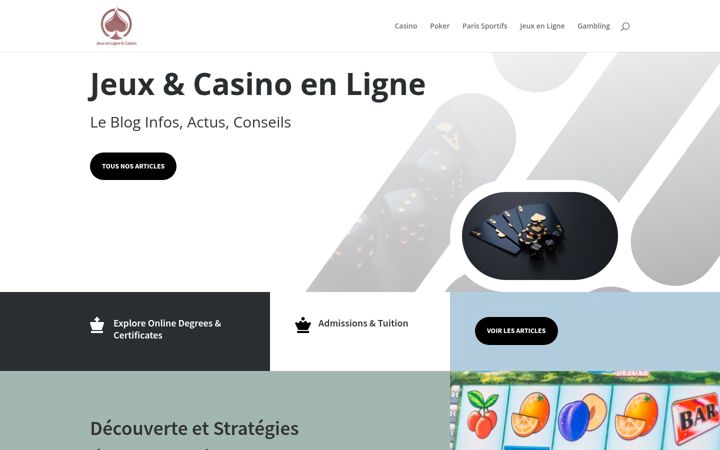 Screenshot of jeux-en-ligne-casino.fr
