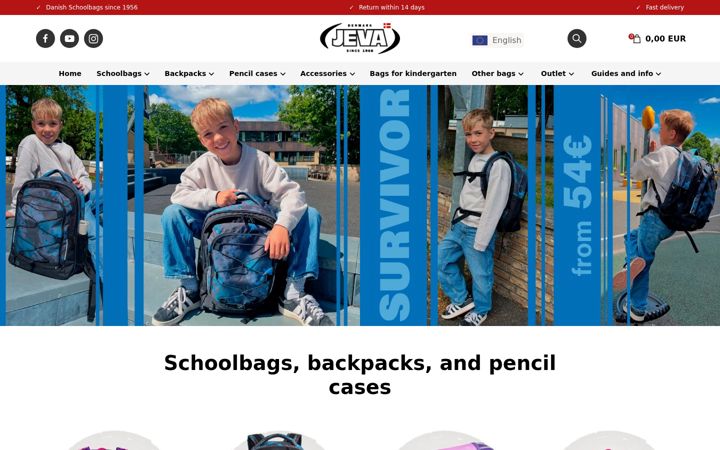 Screenshot of jeva.com
