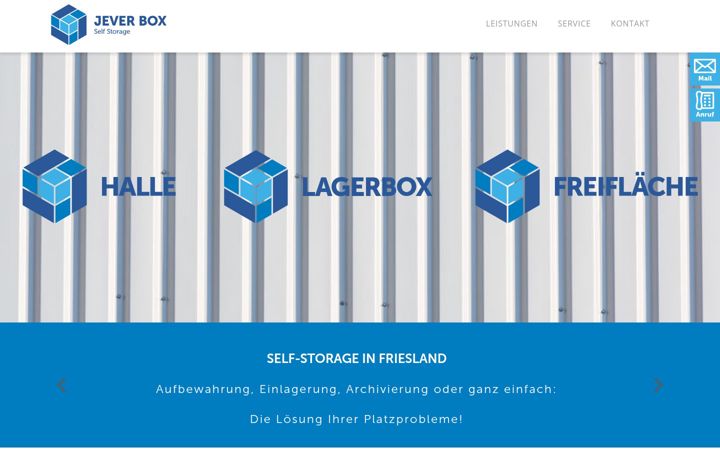 Screenshot of jever-box.de