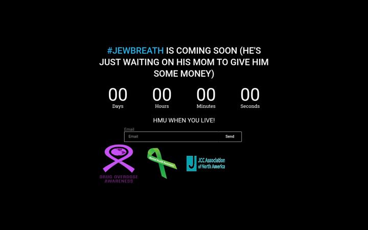 Screenshot of jewbreath.com