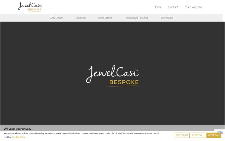 Screenshot of jewelcastbespoke.co.uk