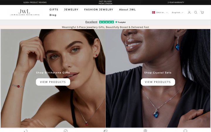 Screenshot stránky jewellerywithlove.com