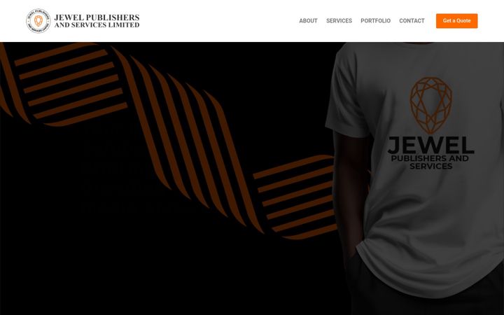 Screenshot of jewelpublishersng.com