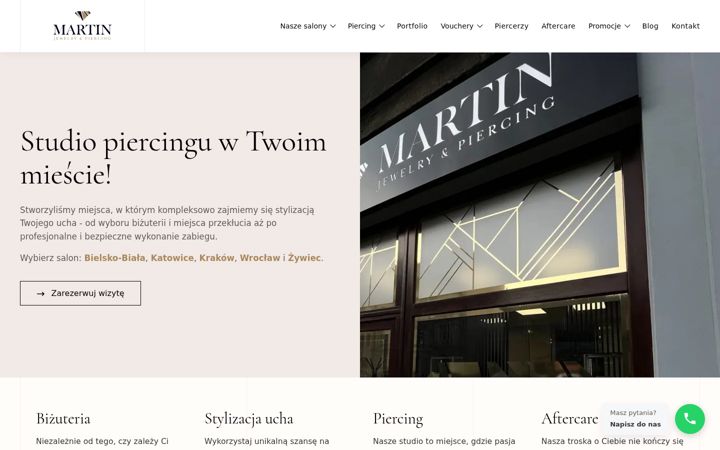 Screenshot of jewelry-piercing.pl