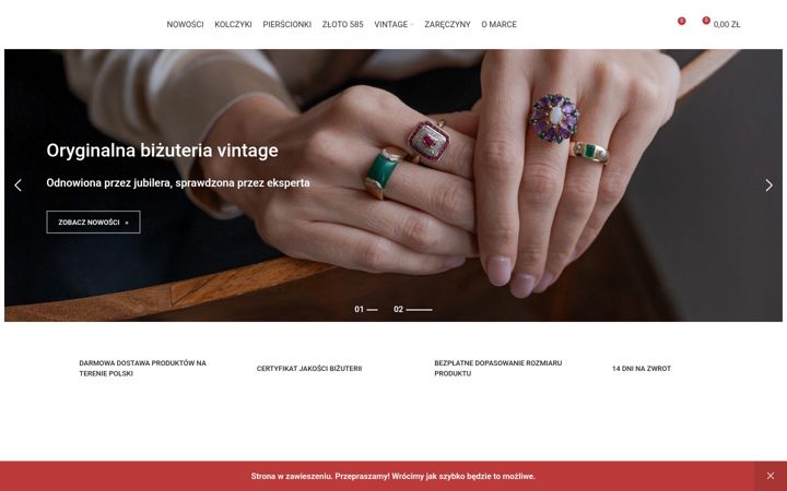 Screenshot of jewelryanew.eu