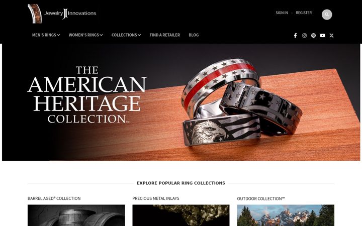 Screenshot of jewelryinnovations.com