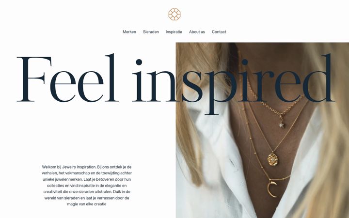 Screenshot of jewelryinspiration.be
