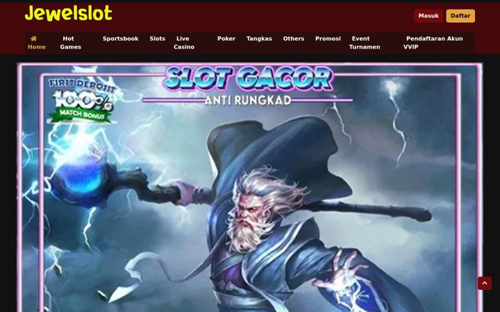 Screenshot of jewelslot.org