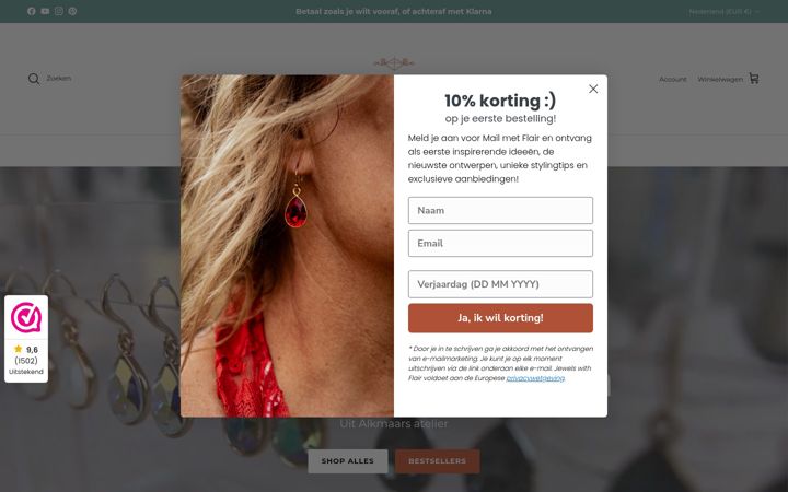 Screenshot of jewelswithflair.be