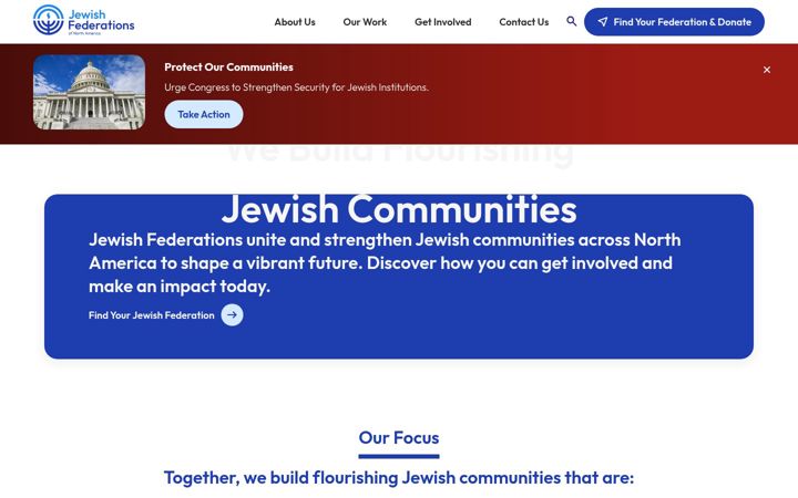 Képernyőkép: jewishfederations.org