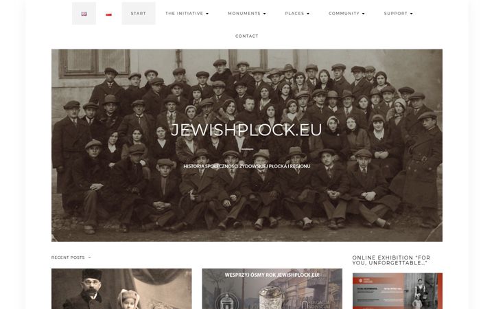 Screenshot of jewishplock.eu