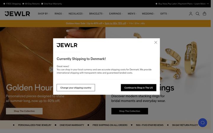 Screenshot of jewlr.com