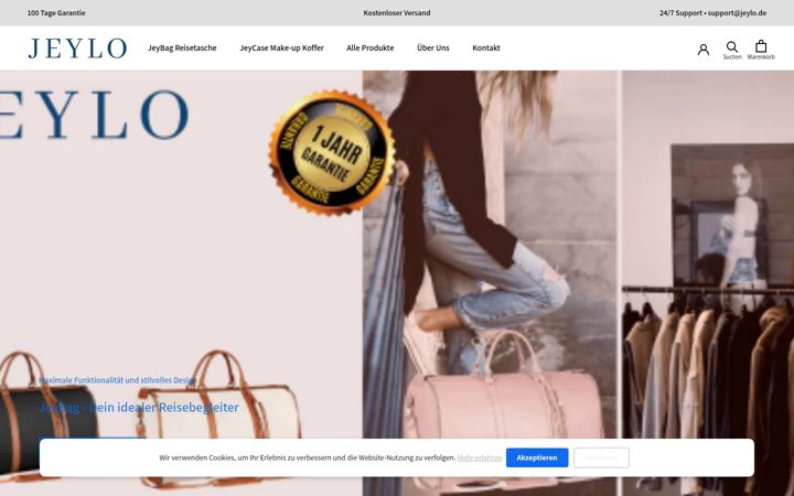 Screenshot of jeylo.de