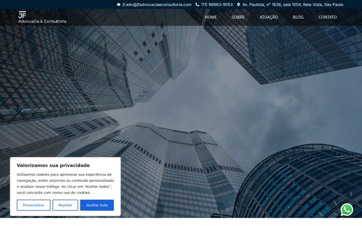 Screenshot of jfadvocaciaeconsultoria.com