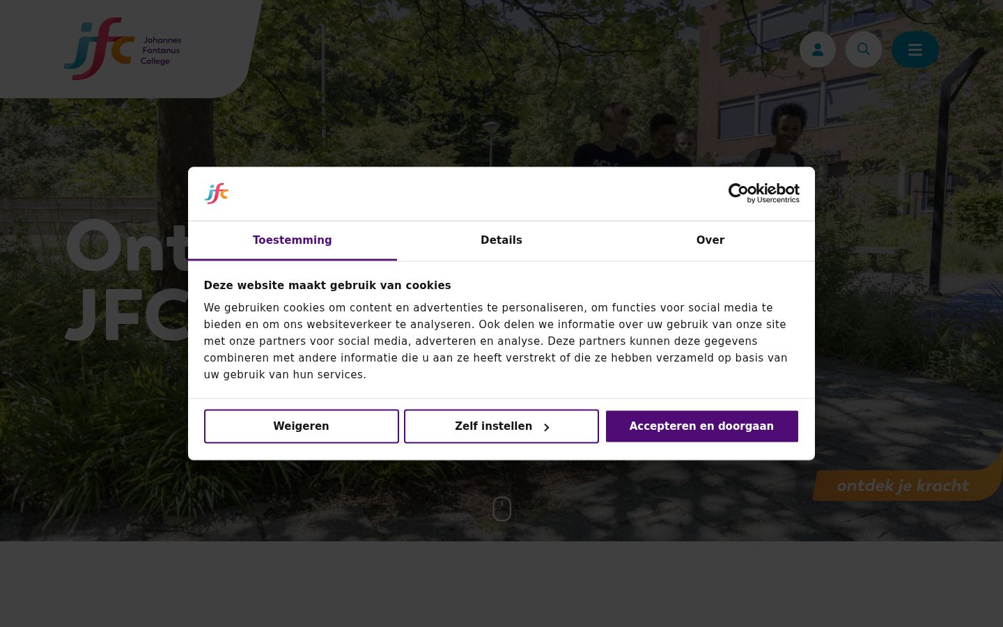 Zrzut ekranu banera zgody wyświetlanego przed jakąkolwiek interakcją