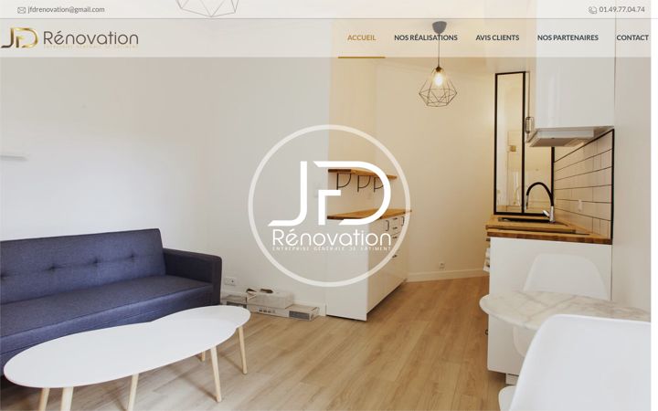 Screenshot of jfdrenovation.com