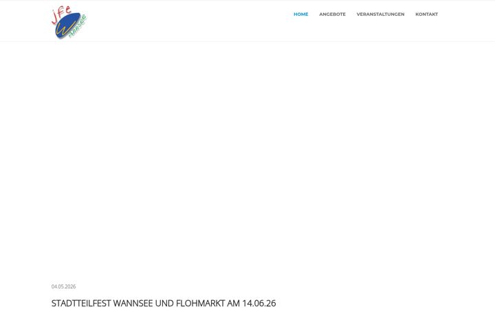 Ekrano kopija jfewannsee.de