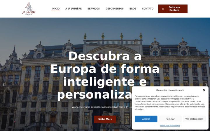 Screenshot of jflumiere.com