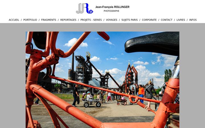 Screenshot of jfrollinger.com