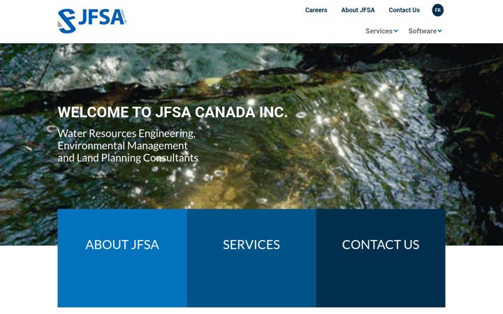Screenshot of jfsacanada.com