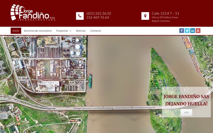 Screenshot of jfsas.com