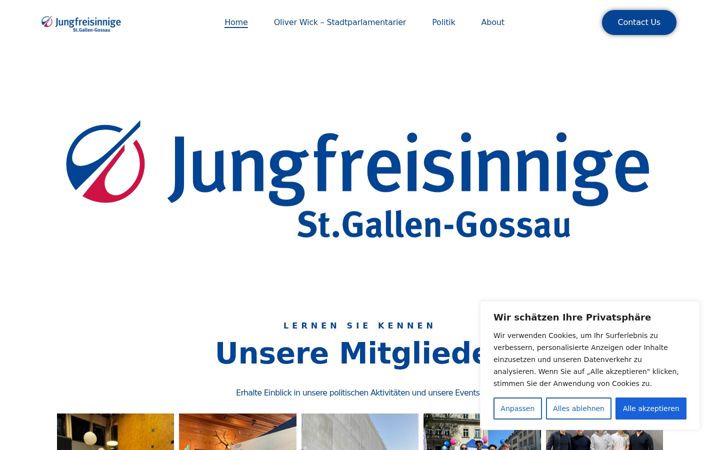Screenshot of jfsg-gossau.ch