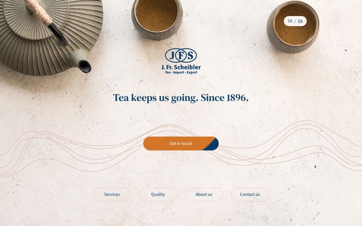 Screenshot of jfstea.com