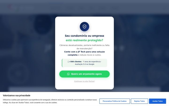 Screenshot of jftechblog.com.br